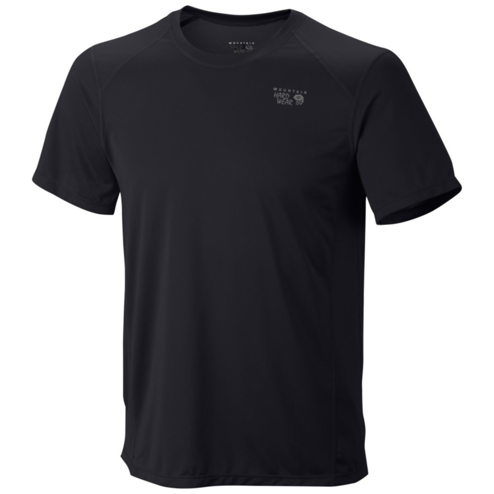 Mountain Hardwear Wicked Lite Short Sleeve T-Shirt, Black, medium