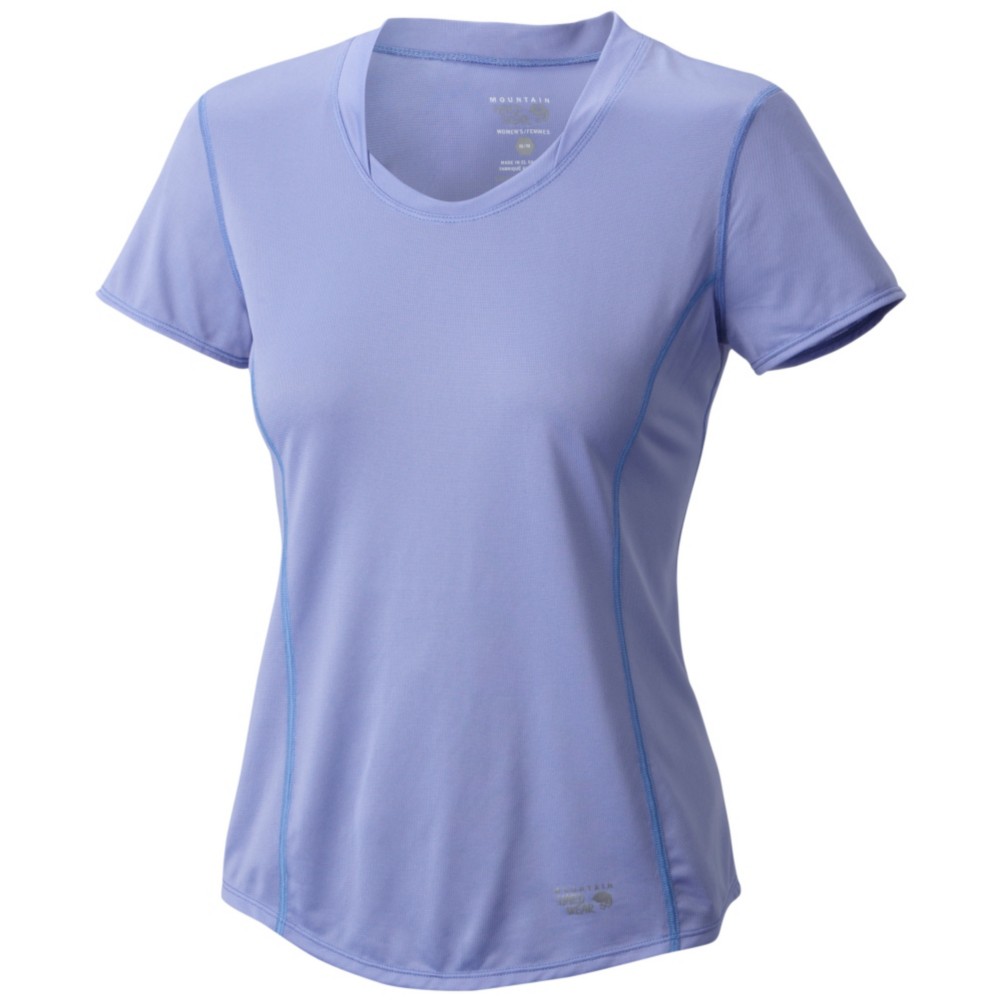 Mountain Hardwear Wicked Lite Short Sleeve Womens T-Shirt, Fairytale, medium