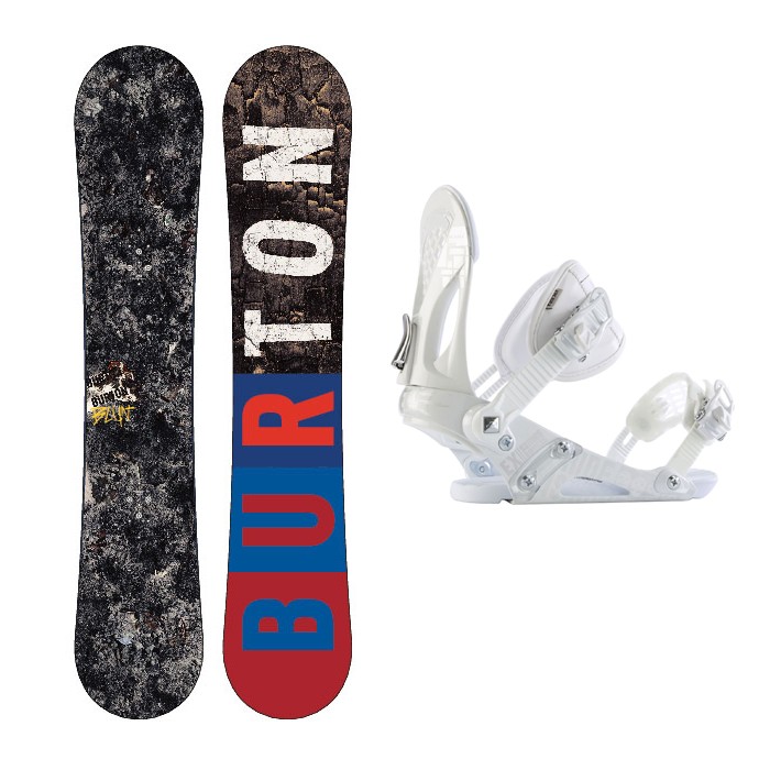 Burton Blunt Snowboard and Binding Package 2013, 155cm, swatch