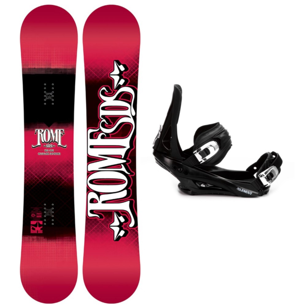 Rome Garage Rocker Snowboard and Binding Package 2013, 154cm, swatch