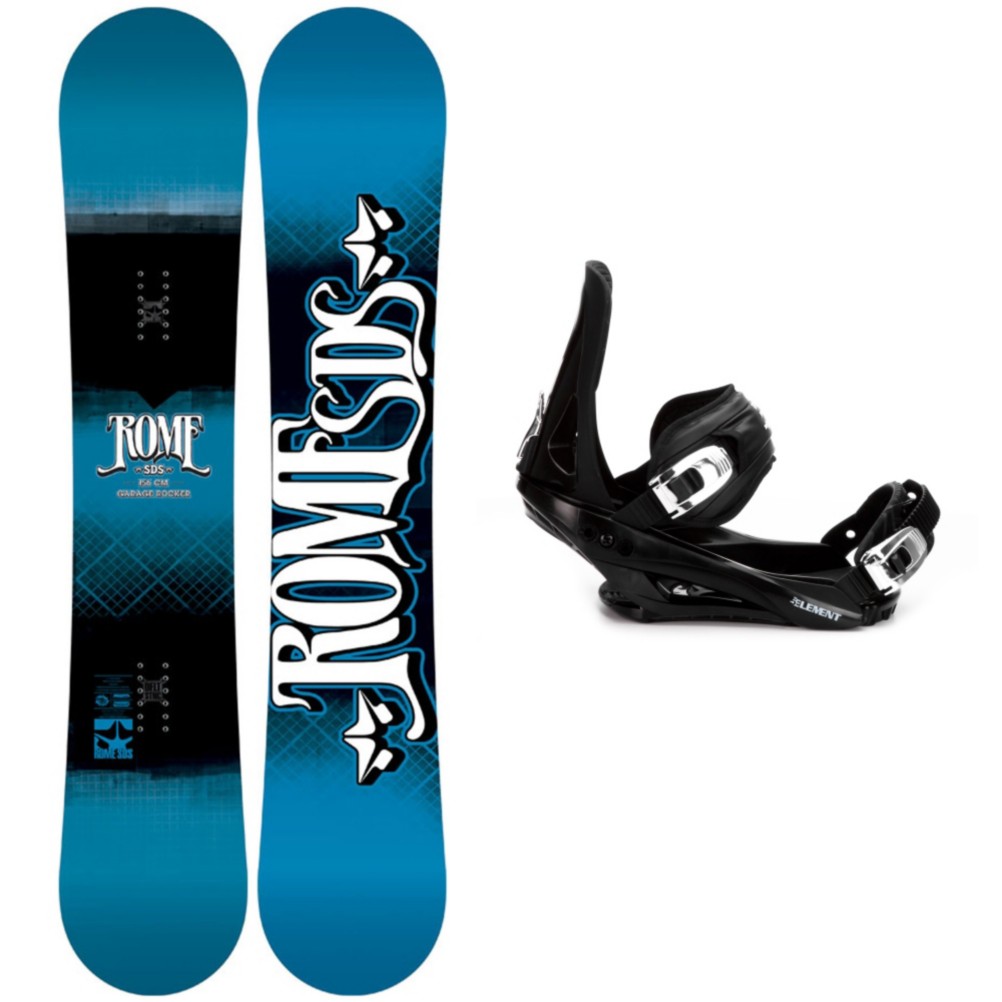 Rome Garage Rocker Snowboard and Binding Package 2013, 156cm, swatch