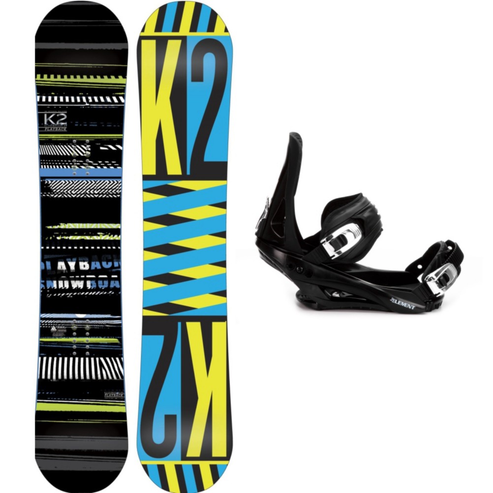 K2 Playback Snowboard and Binding Package 2013, 152cm, swatch