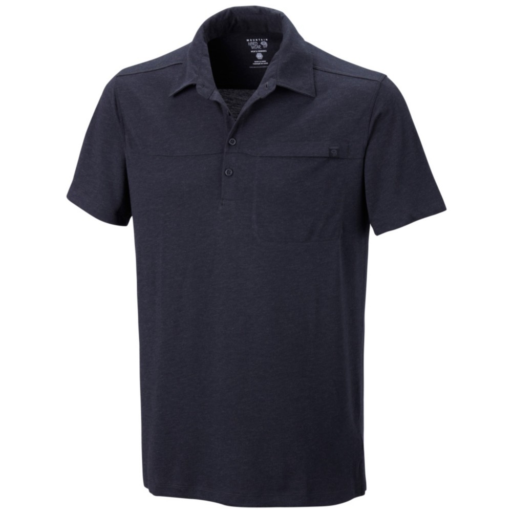Mountain Hardwear Frequentor Short Sleeve Polo Shirt, Shark, swatch