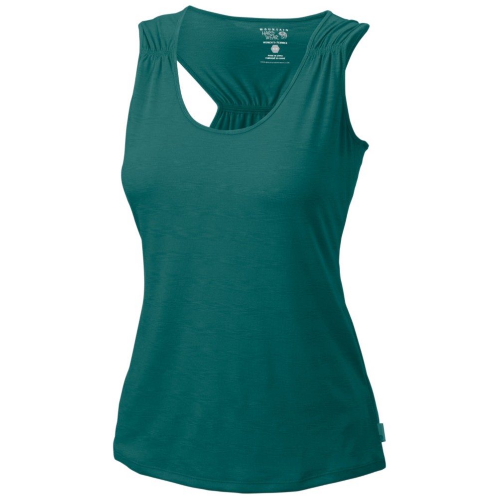 Mountain Hardwear Lochvale Slub Tank Womens Shirt, Waterfall, medium