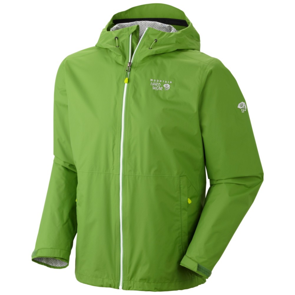 Mountain Hardwear Plasmic Mens Jacket, Backcountry Green, medium