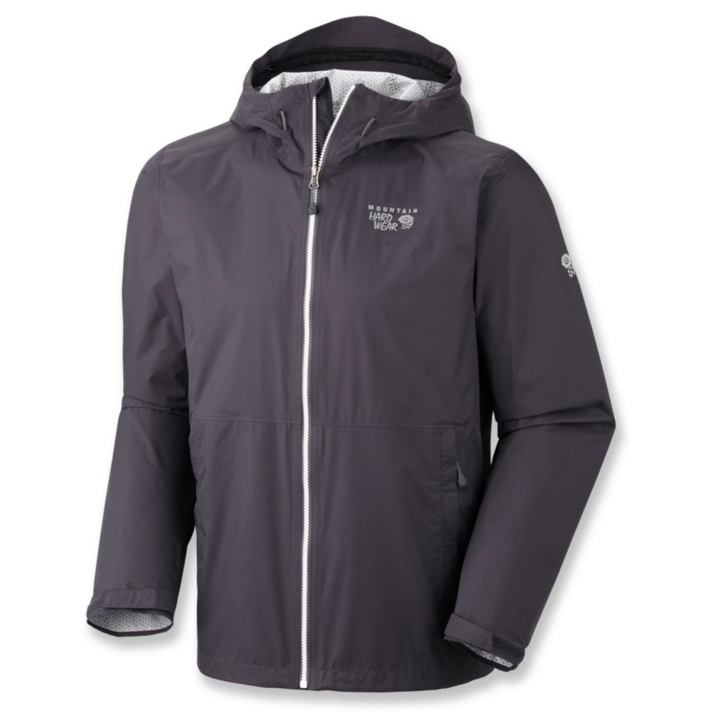 Mountain Hardwear Plasmic Mens Jacket, Shark, swatch