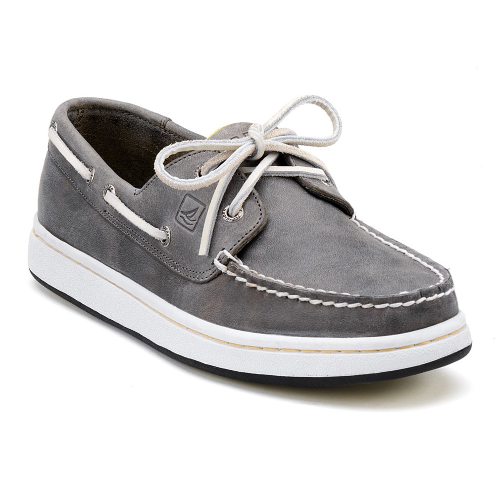 Sperry Cup 2-Eye Mens Shoes, Grey, swatch