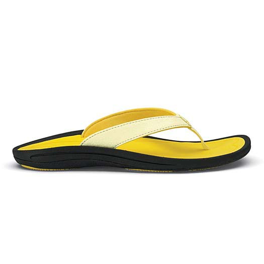 Olukai Kulapa Kai Womens Flip Flops, Pale Plumeria-Sun, swatch