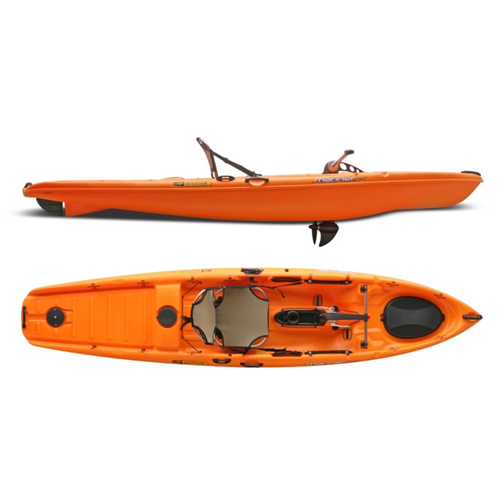 Native Watercraft Mariner 12.5 MS Propel Kayak 2013, Mango, medium