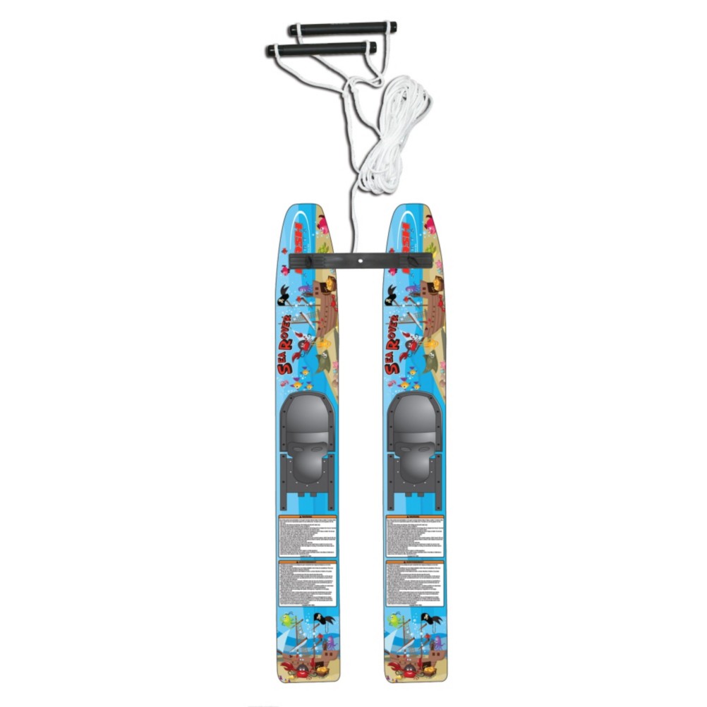Hydroslide Water Wabbit Trainer Junior Combo Water Skis With Bindings 2013, , medium