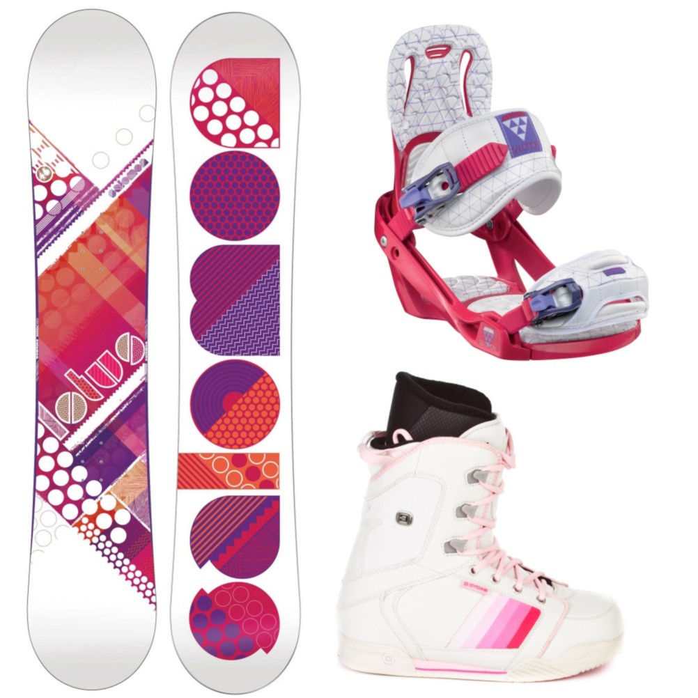 Salomon Lotus with Salomon Celeste Bindings Snowboard Package 2013