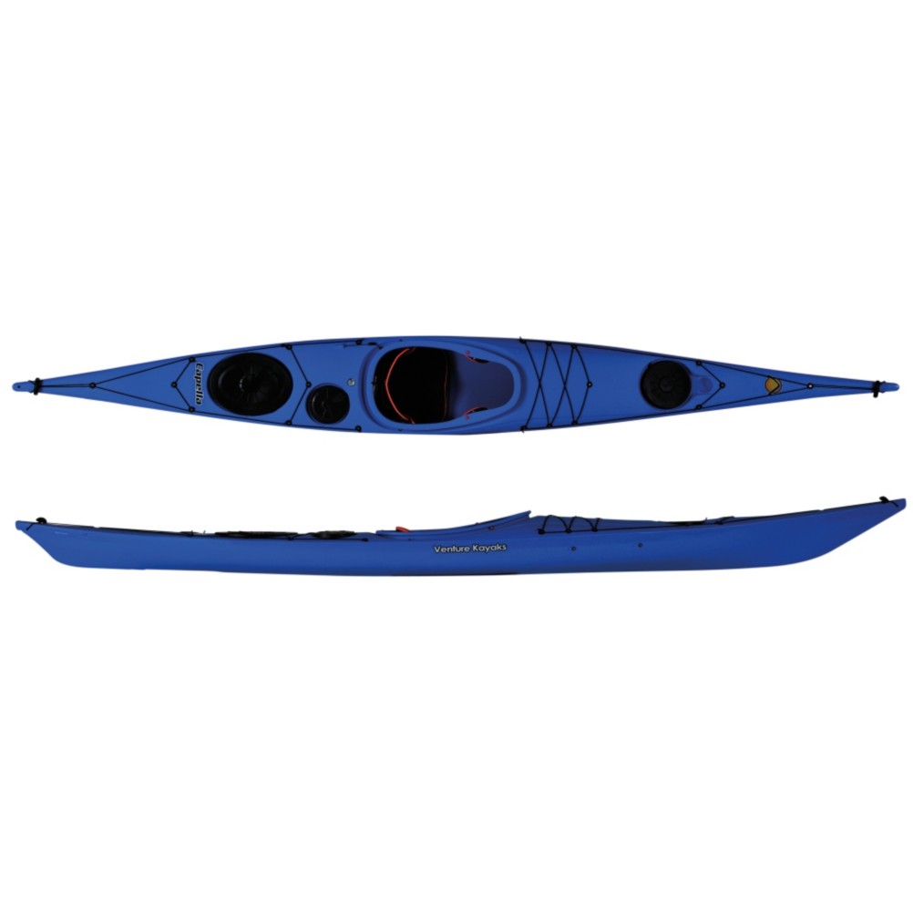Venture Kayaks Capella 160 Touring Kayak 2013, Blue, swatch