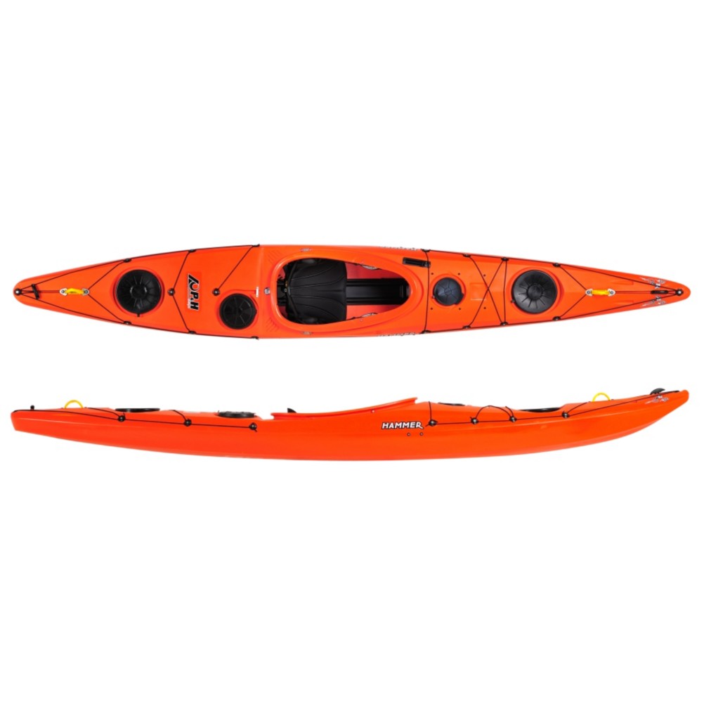 P&H Hammer Light Touring Kayak 2013, Lava, medium