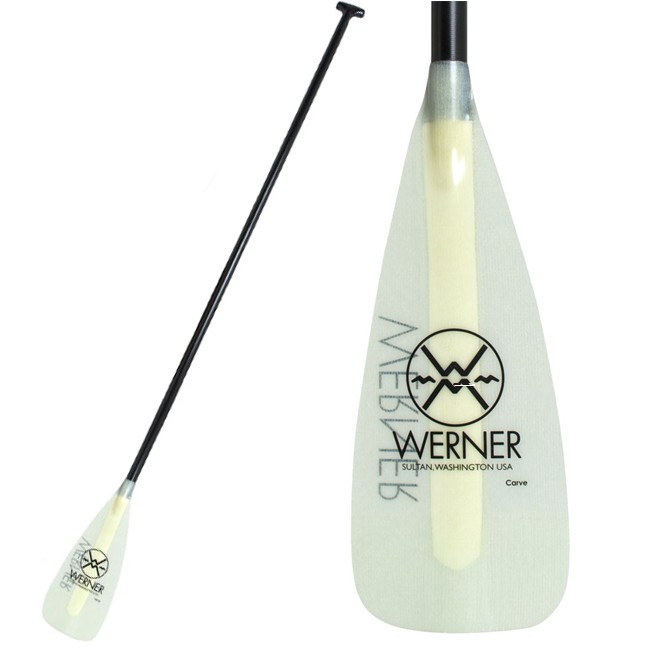 Werner Paddles Carve 2-Piece Adjustable Stand Up Paddle 2013, Pearl, swatch