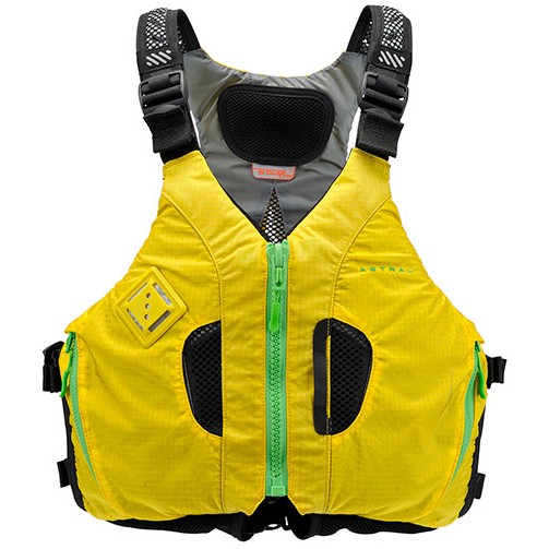 Astral Camino 200 Adult Kayak Life Jacket 2013, Yellow, swatch