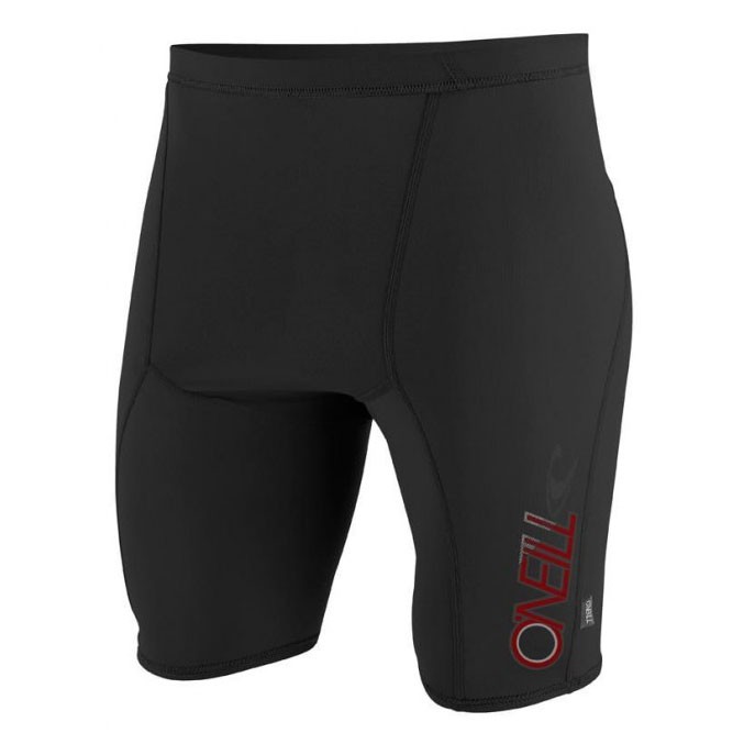 O'Neill Skins Shorts Mens Rash Guard, Black, medium