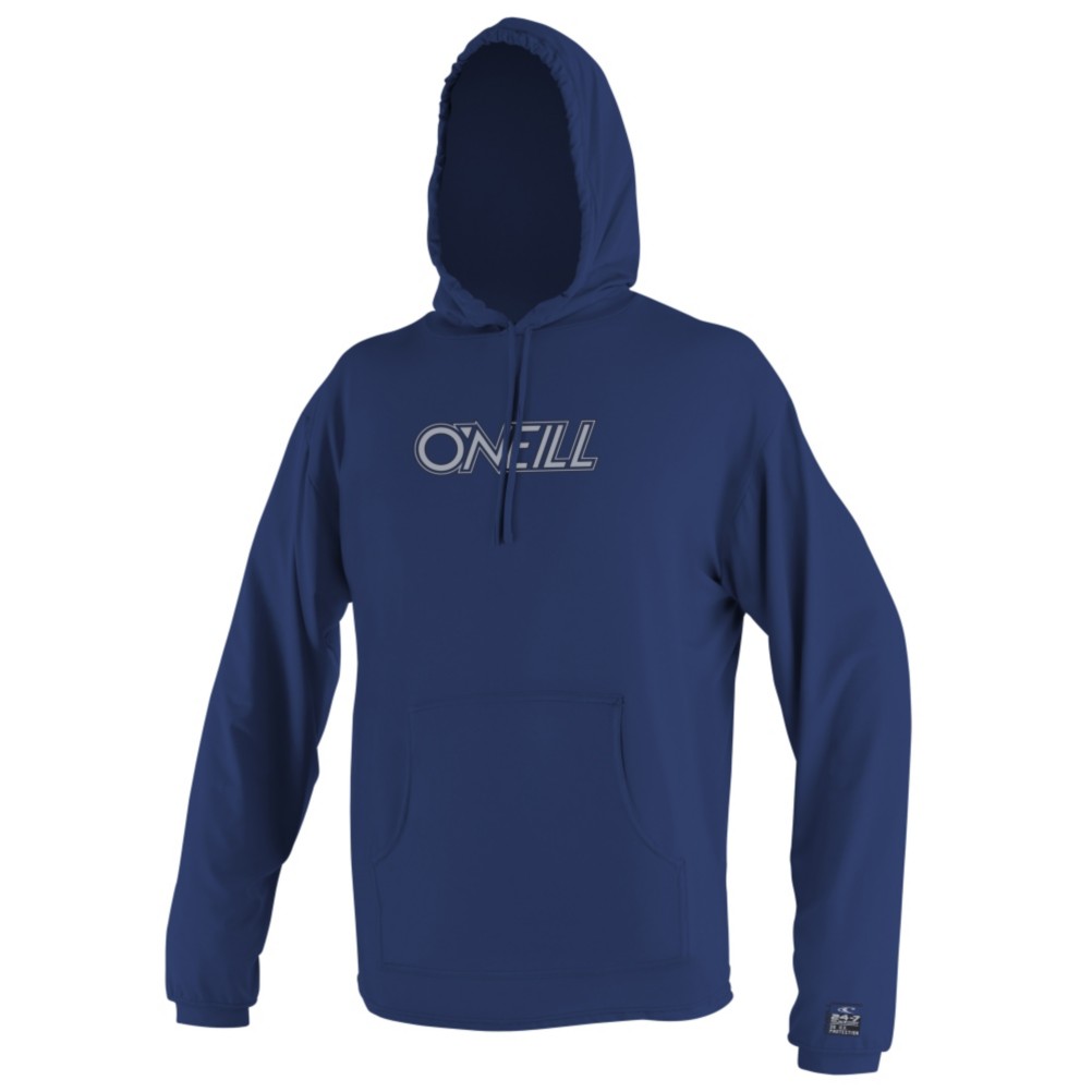 O'Neill 24/7 Tech Long Sleeve Hoodie Mens Rash Guard, Navy, swatch