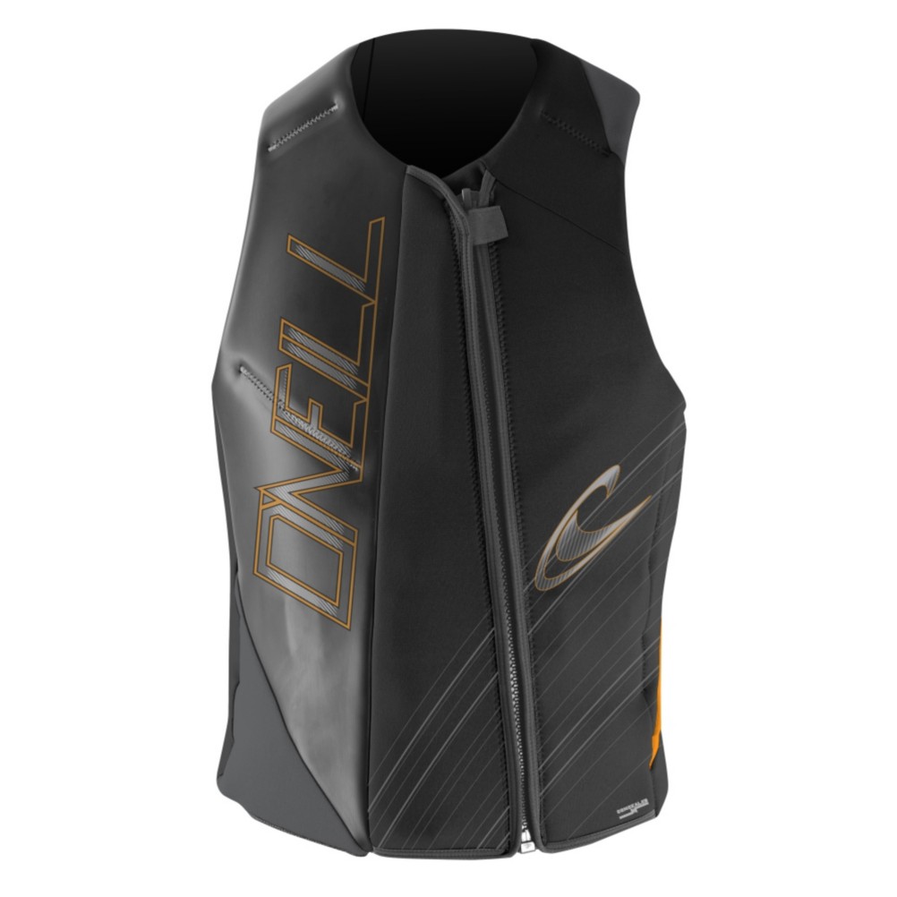 O'Neill Revenge Comp Adult Life Jacket 2013, Black-Orange, swatch