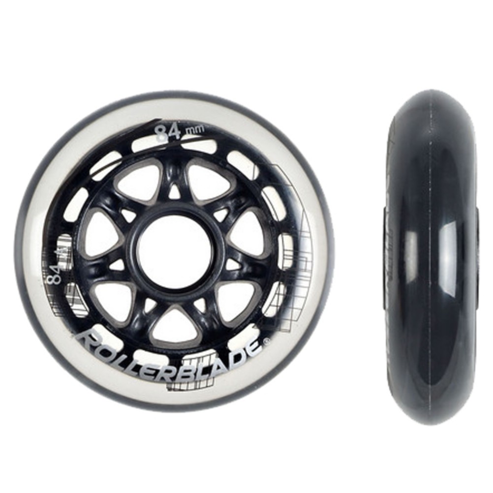 Rollerblade 84mm/84A Inline Skate Wheels - 8 Pack 2013, , medium