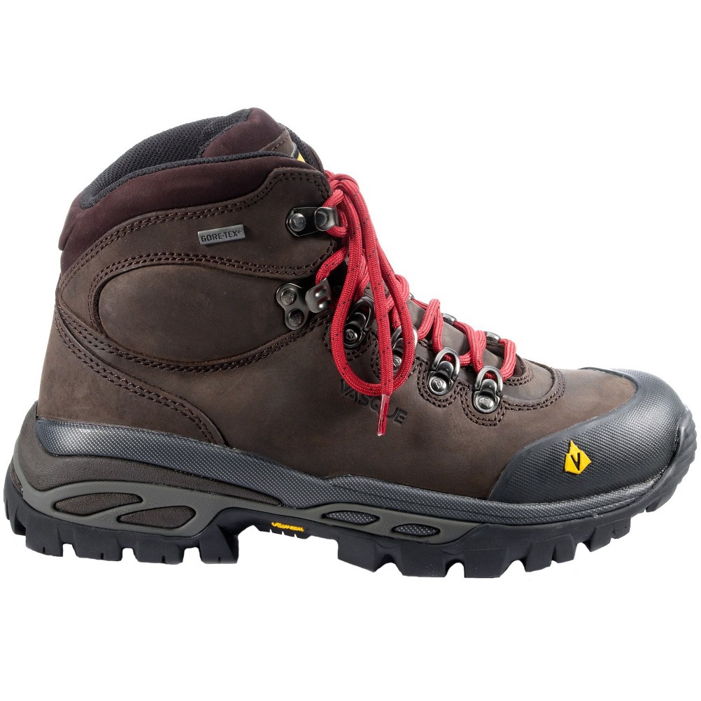 Vasque Bitterroot GTX Mens Hiking Boots, Slate Brown-Chili Pepper, medium