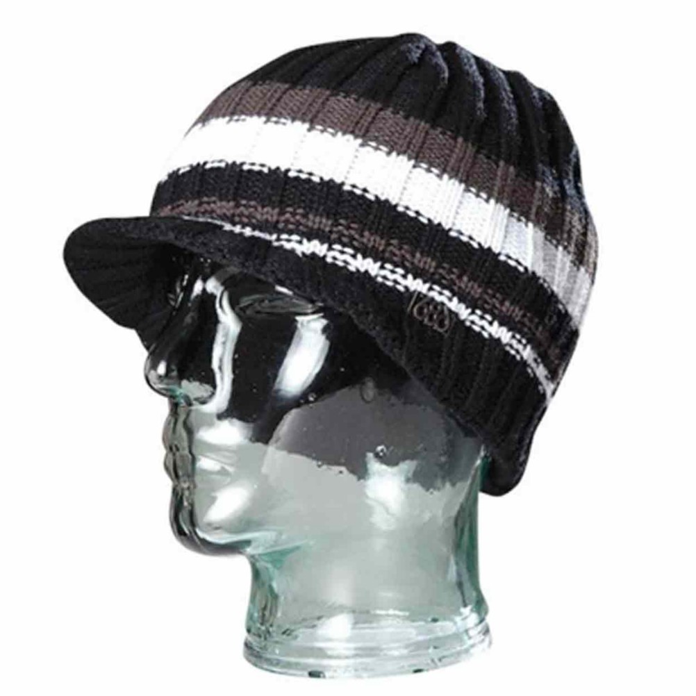 686 Ink Visor Kids Hat, Black, medium