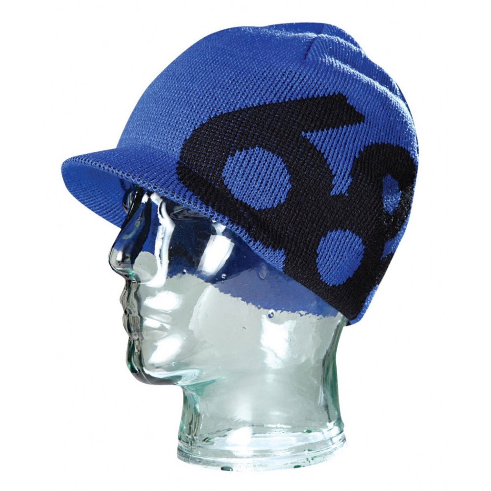 686 Icon Visor Kids Hat, Royal, swatch