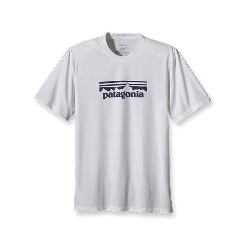 Patagonia Polarized T-Shirt, Fitz Solid White, medium