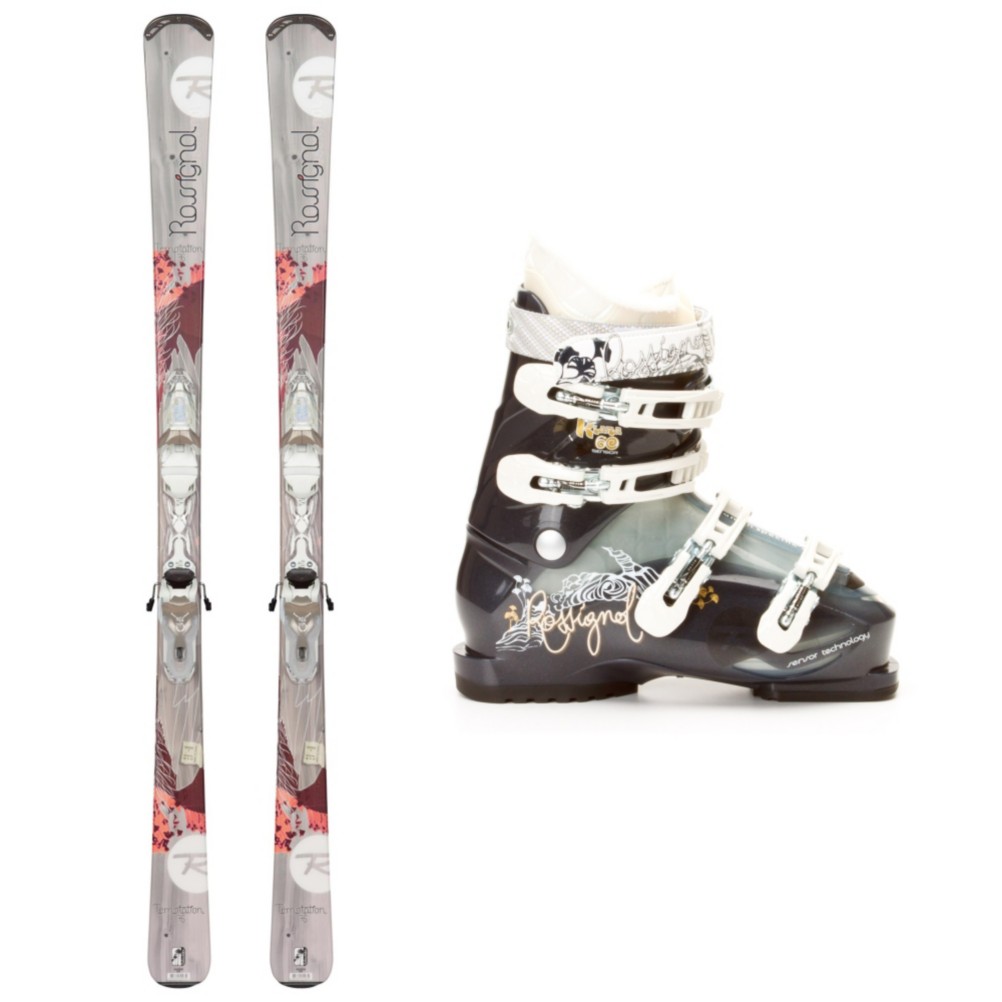 Rossignol Temptation 76 Womens Ski Package 2013, , medium