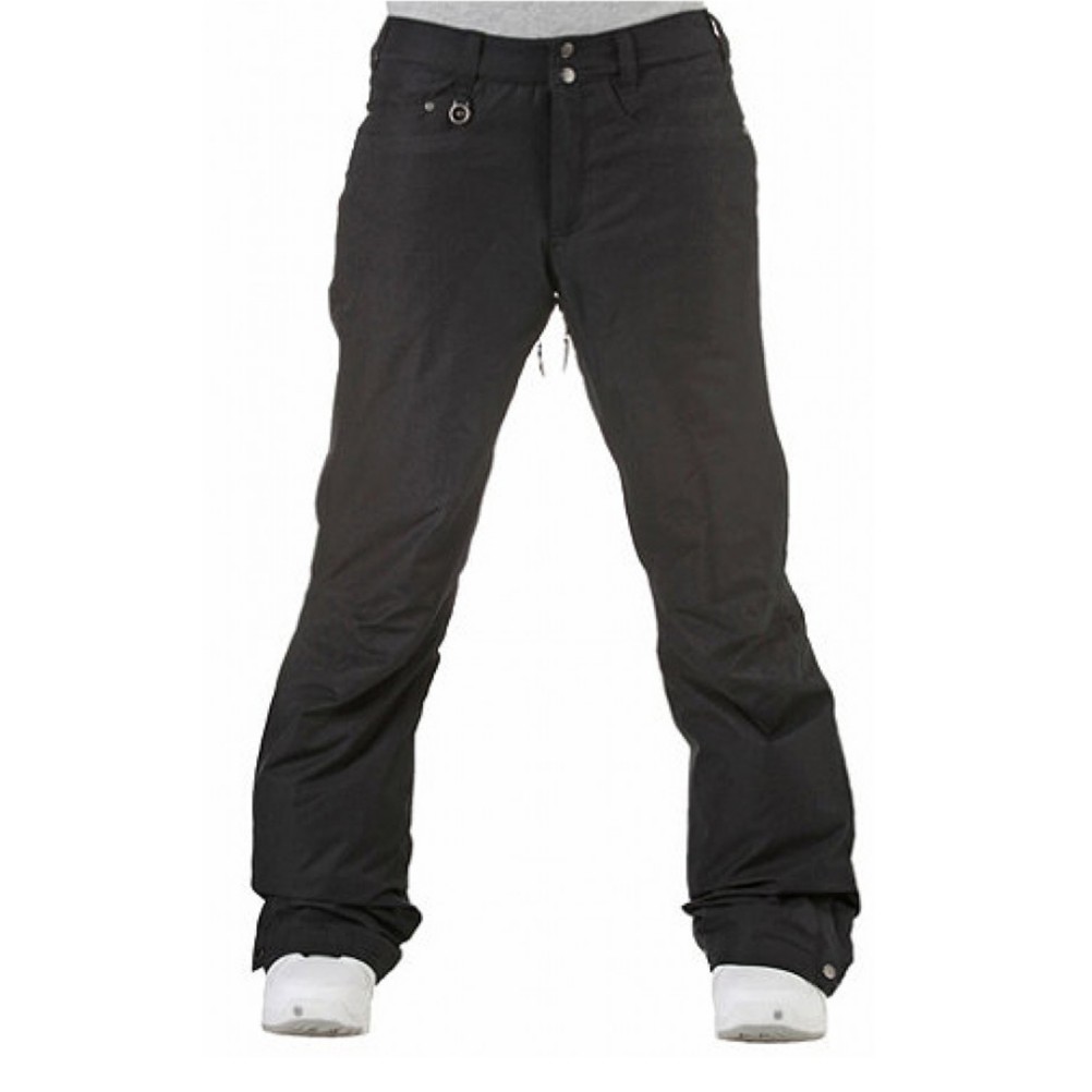 Roxy Golden Track Insulated Womens Snowboard Pants, True Black, medium