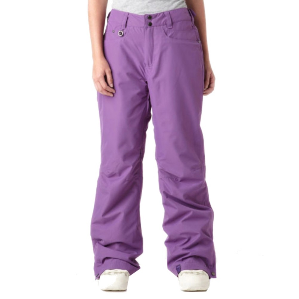 Roxy Shes The One Insulated Womens Snowboard Pants, Purple, medium