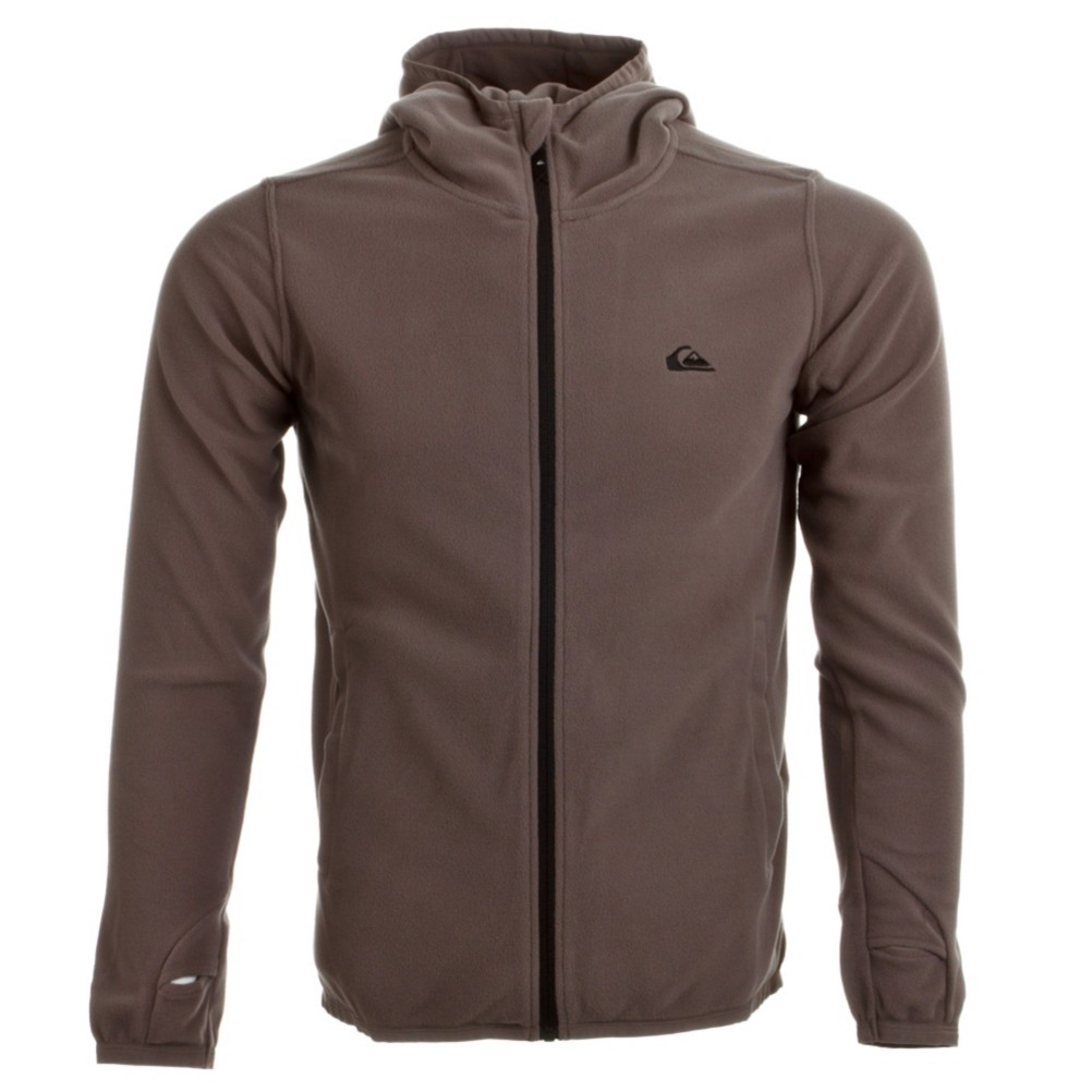 Quiksilver Aker Fleece Hoodie, Smoke Stripe, swatch