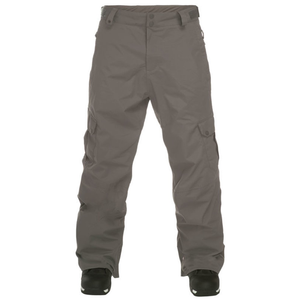Quiksilver Impulse Shell Mens Snowboard Pants, Smoke, swatch