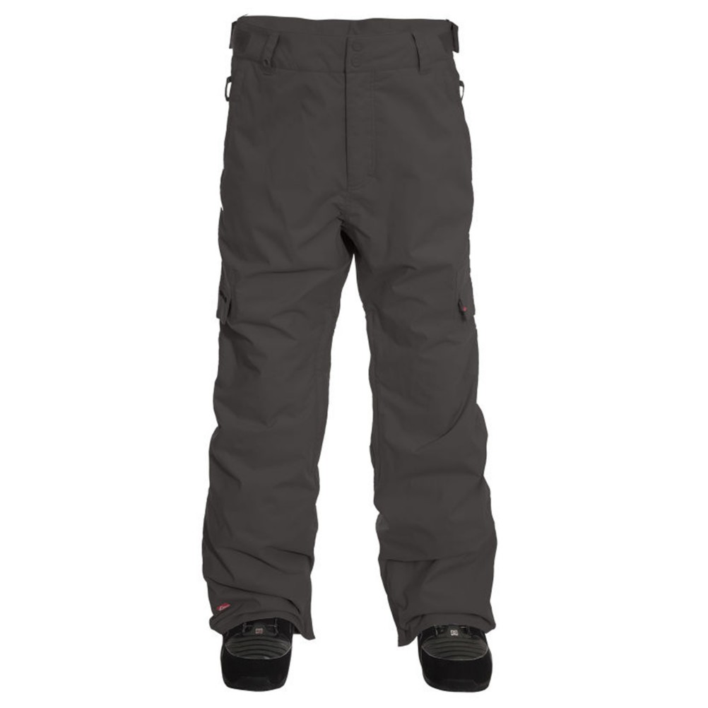 Quiksilver Drill Insulated Mens Snowboard Pants, Army Green, swatch