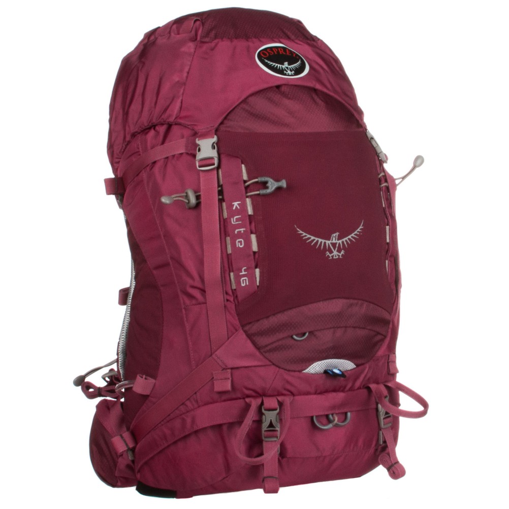 Osprey Kyte 46 Womens Backpack 2013, Rose Red, swatch