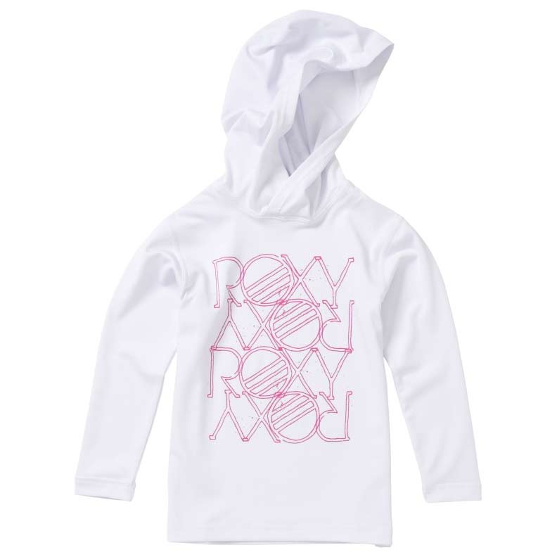 Quiksilver Sun Kissed LS Hooded, White, swatch