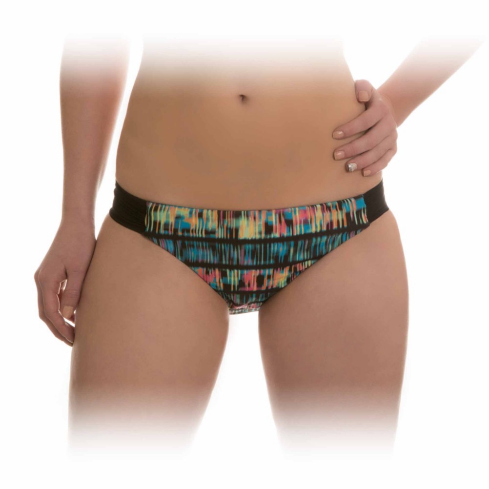 Hurley Record Scratch Tab Side Bathing Suit Bottoms, , medium