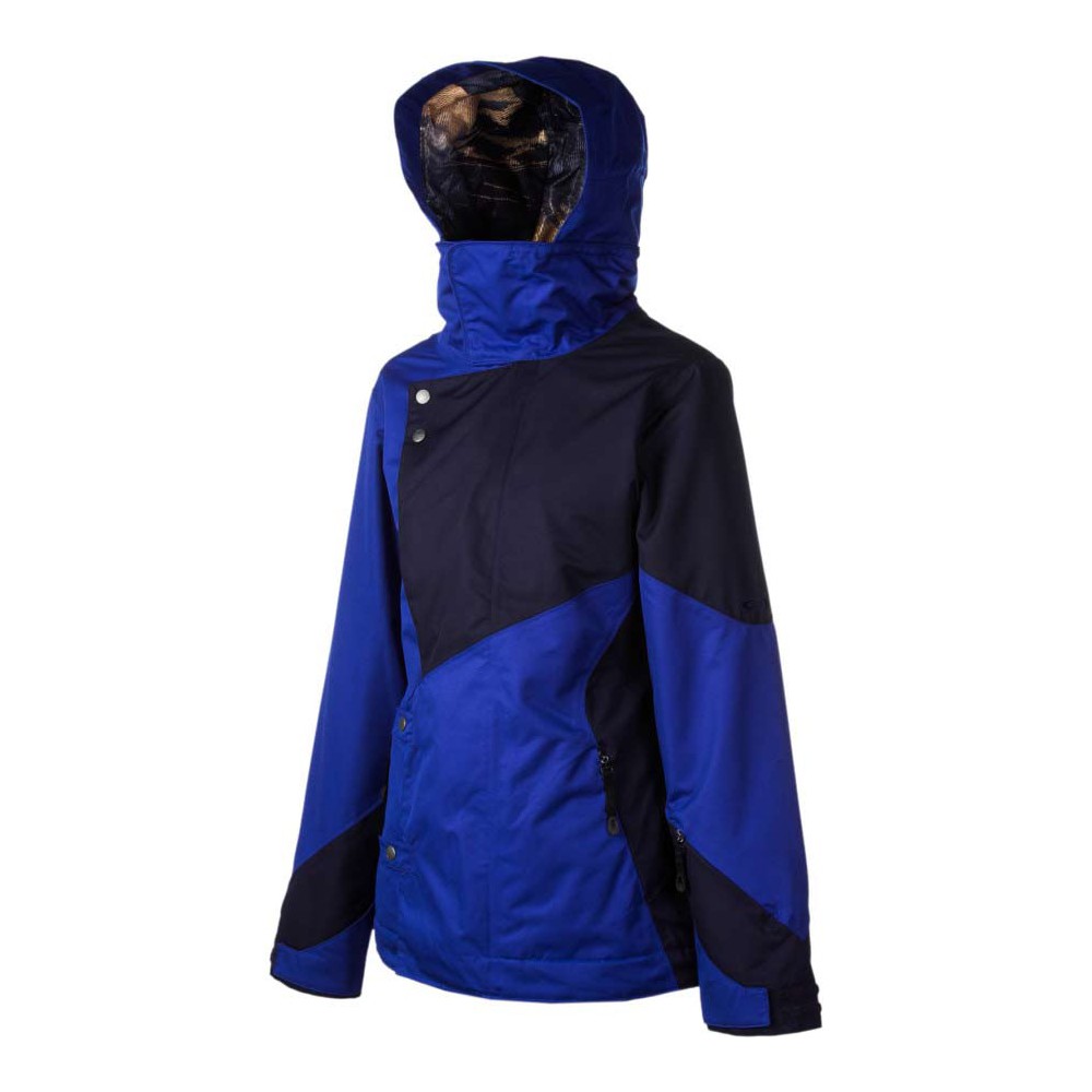 Oakley Permanente Womens Insulated Ski Jacket, Freedom Blue, medium