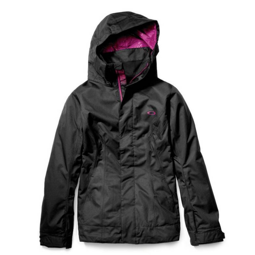 Oakley Fit Womens Shell Ski Jacket, Jet Black, swatch