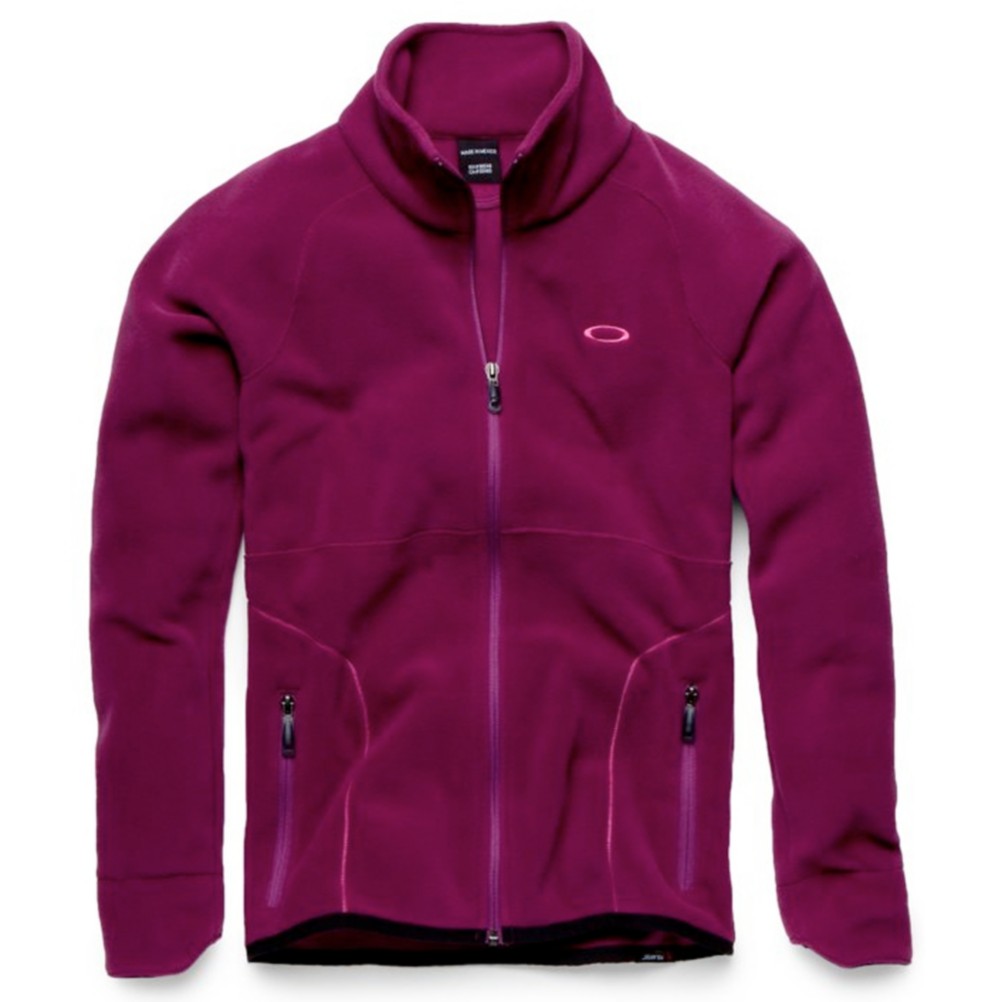Oakley Fit Fleece Womens Mid Layer, Magenta Purple, swatch