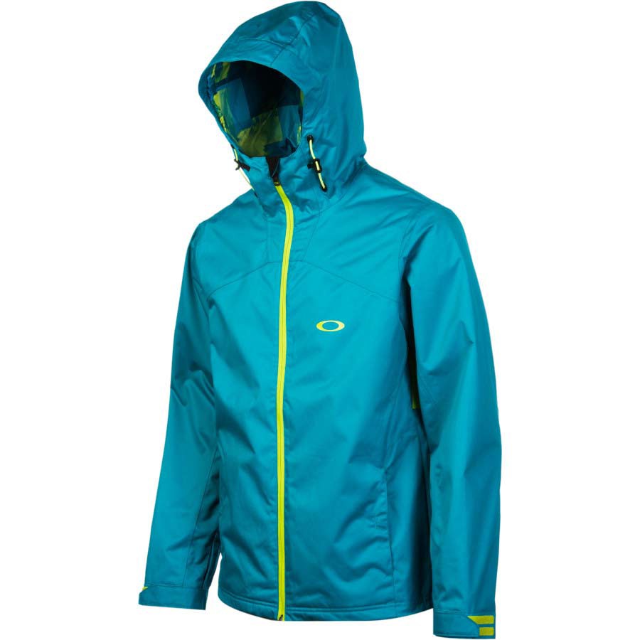 Oakley Motility Lite Mens Insulated Ski Jacket, Aurora Blue, medium