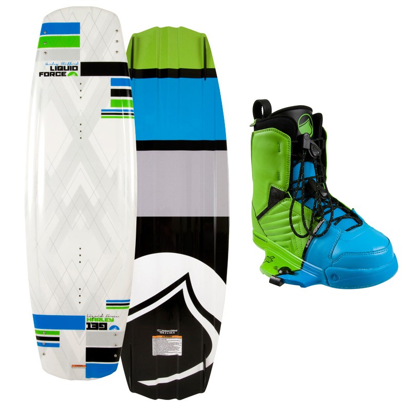 Liquid Force Harley Wakeboard With Liquid Force Harley Bindings 2013, 139cm, swatch