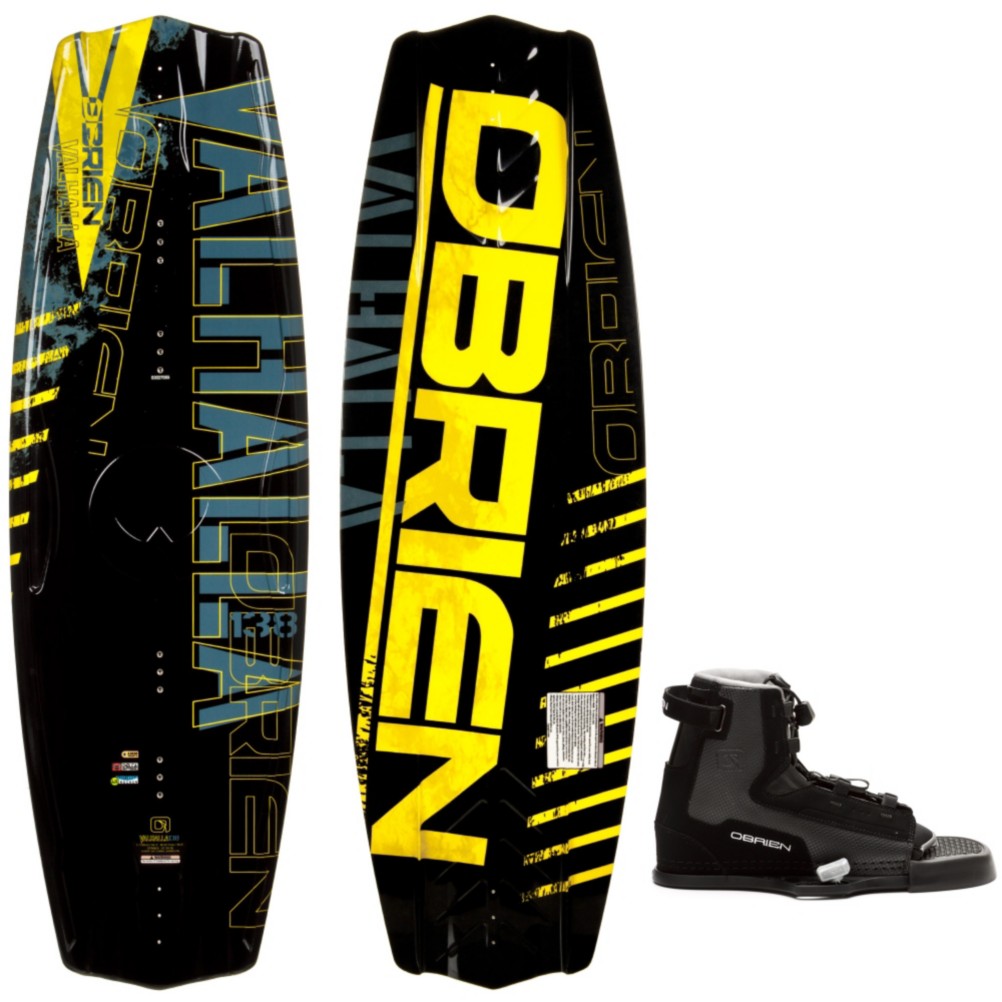 O'Brien Valhalla Wakeboard With OBrien Clutch Wakeboard Bindings 2013, 138cm, medium