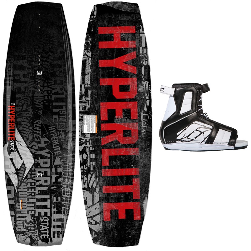Hyperlite State Wakeboard With Hyperlite Remix Wakeboard Bindings 2013, , medium