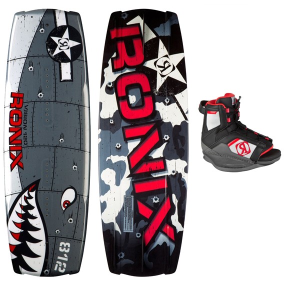 Ronix Vision Kids Wakeboard With Ronix Vision Wakeboard Bindings 2013, , medium