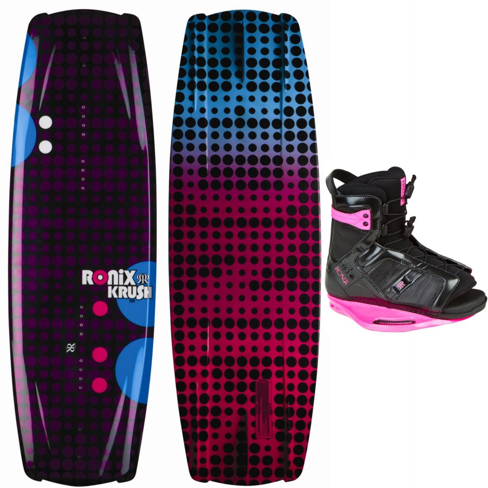 Ronix Krush Womens Wakeboard With Ronix Halo Wakeboard Bindings 2013, , medium