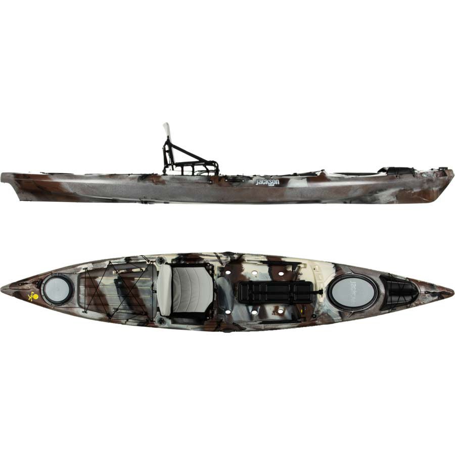 Jackson Kayak Cuda 14 Fishing Kayak 2013, Desert Camo, medium