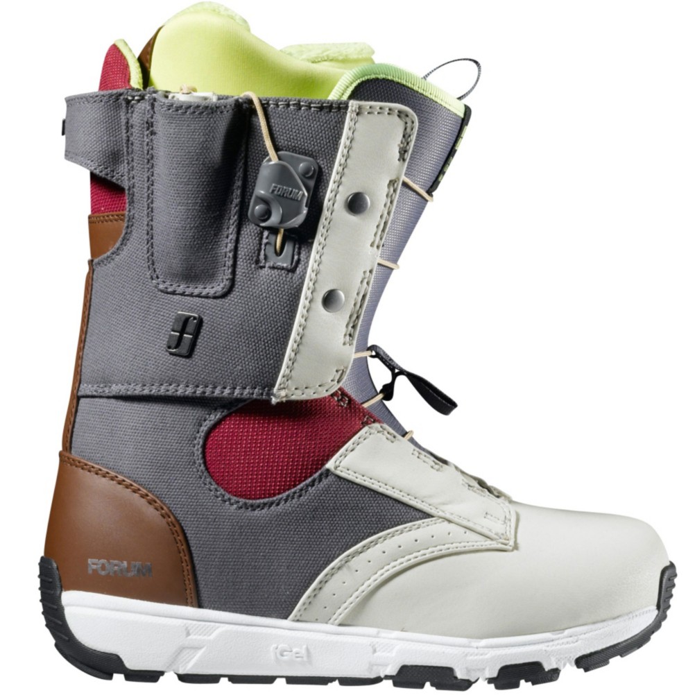 Forum The Glove Womens Snowboard Boots 2013, Grey Camel Future, swatch