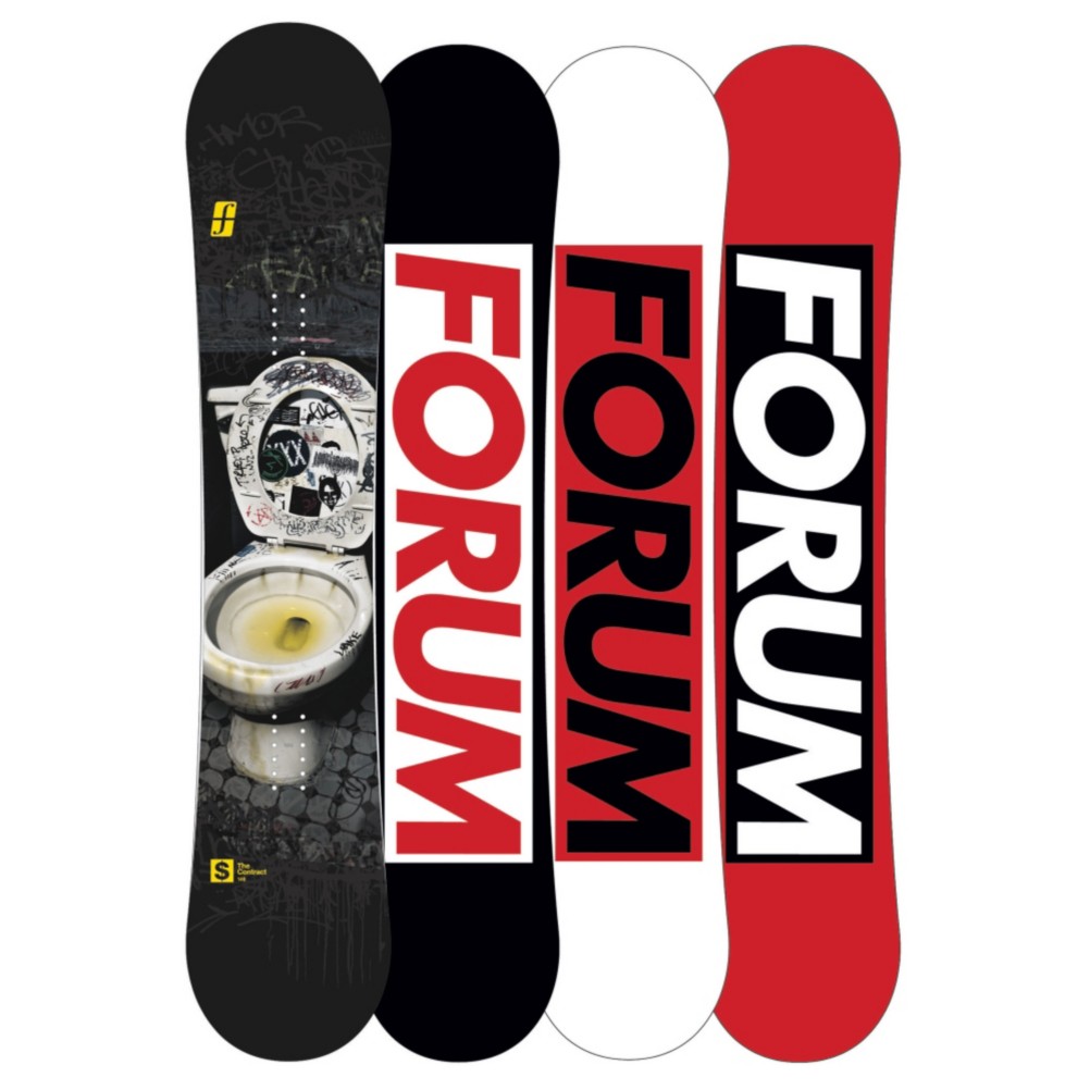 Forum The Contract Snowboard 2013, 146cm, swatch