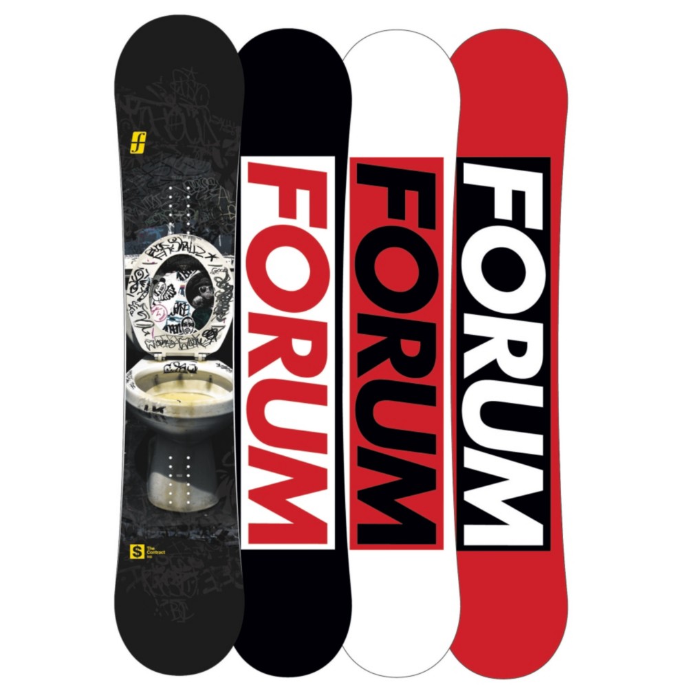Forum The Contract Snowboard 2013, 148cm, swatch