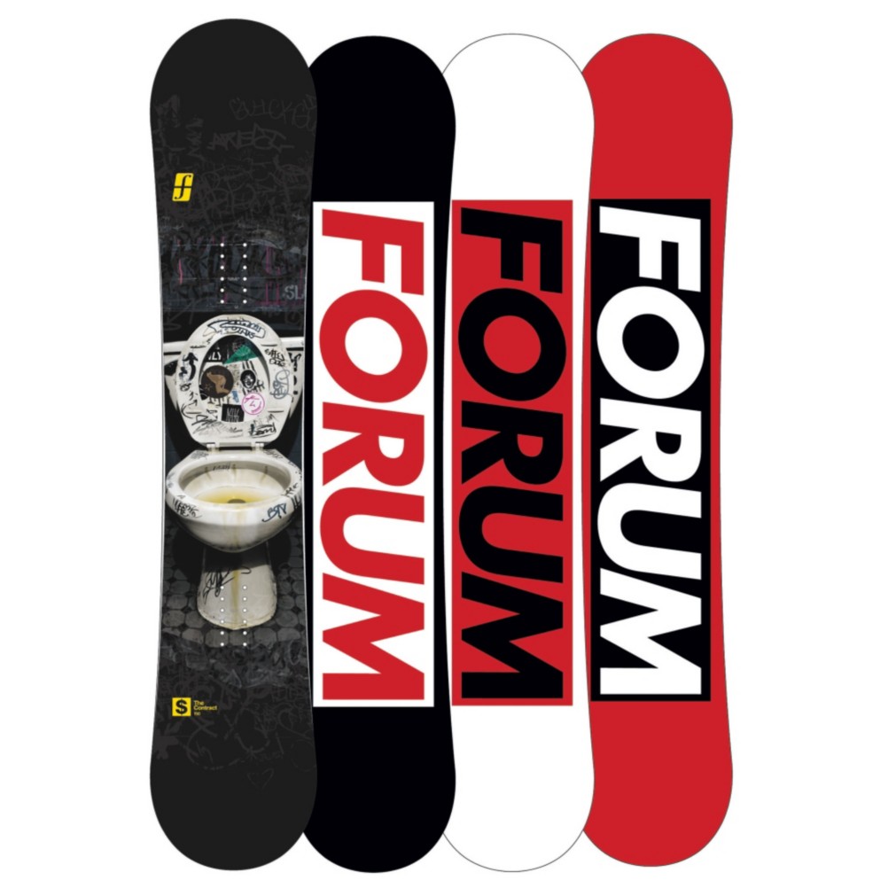 Forum The Contract Snowboard 2013, 150cm, swatch
